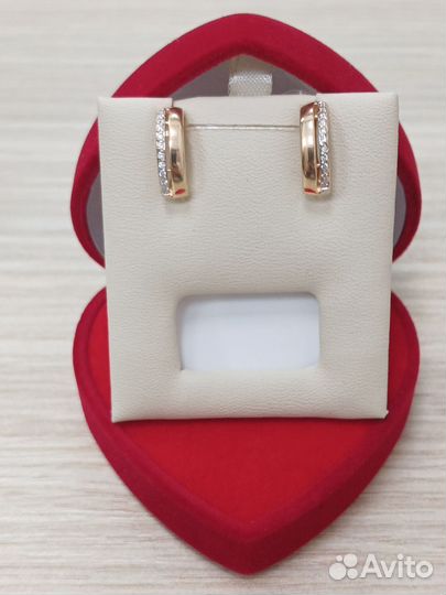 Золотые серьги проба 585 Арт.009069670124