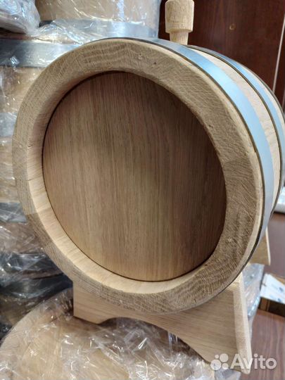 Бочка дубовая 5л средний обжиг