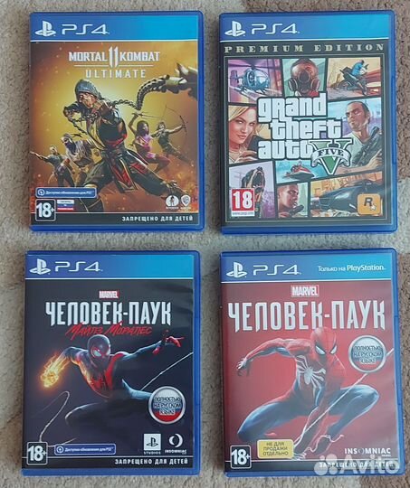 Игры для приставок ps4