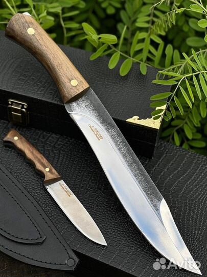 Нож скоторез с разделочным