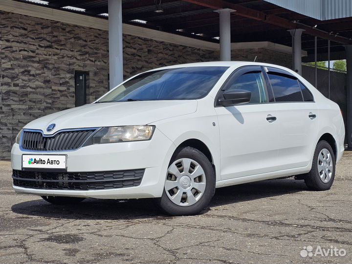 Skoda Rapid 1.6 МТ, 2018, 193 000 км