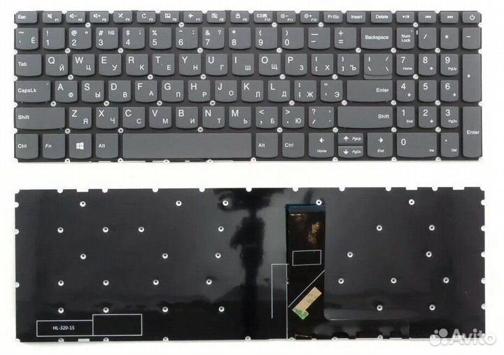 Клавиатура для ноутбука Lenovo IdeaPad 320-15ABR 3