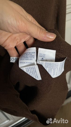 Пуловер tommy hilfiger оригинал шоколадный м