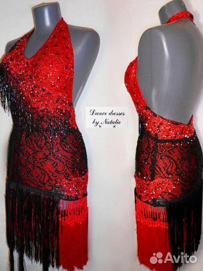 Платье для бальных танцев латина