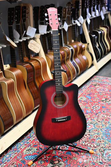 Гитара акустическая Prado HS-4102 красная