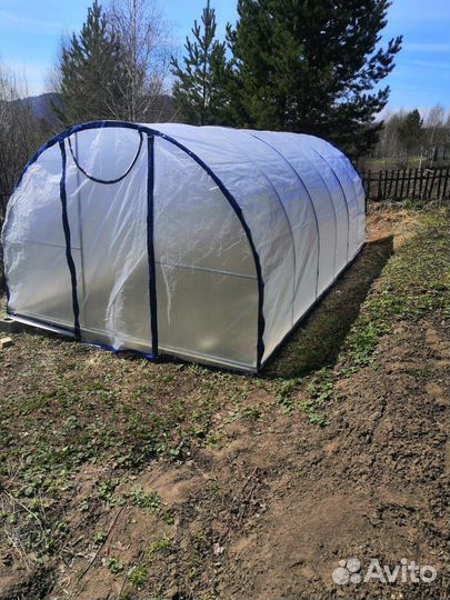 Теплица с чехлом