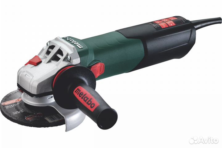 Углошлифмашина Metabo weva 15-125 Quick 600496000