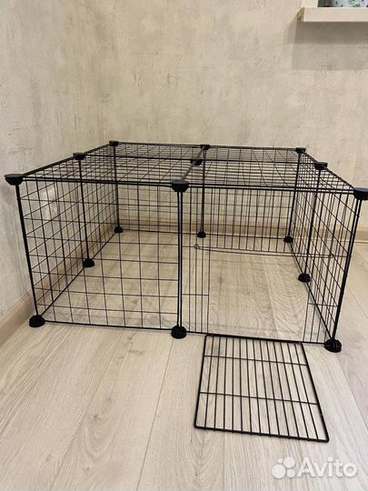 Вольер для щенков в квартиру 12 секций (1 дверь)