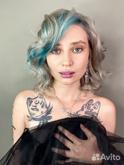 Окрашивание и стрижка волос