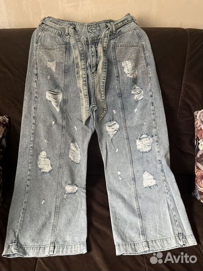 Джинсовые кюлоты