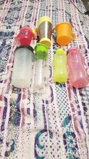 Кружки и бутылки новые и б/у