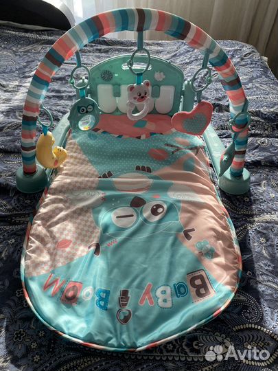 Развивающий коврик с пианино