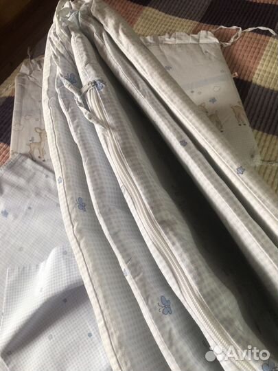 Бортики в детскую кроватку