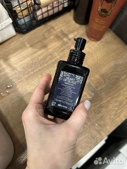 Davines heart of glass sheer glaze