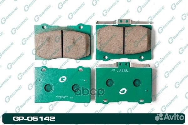 Колодки G-brake GP-05142 GP05142 G-brake