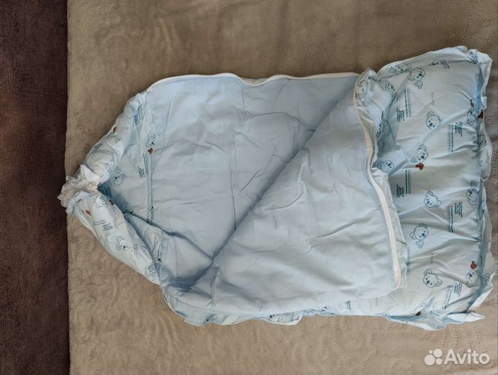 Конверт на выписку для мальчика весна осень