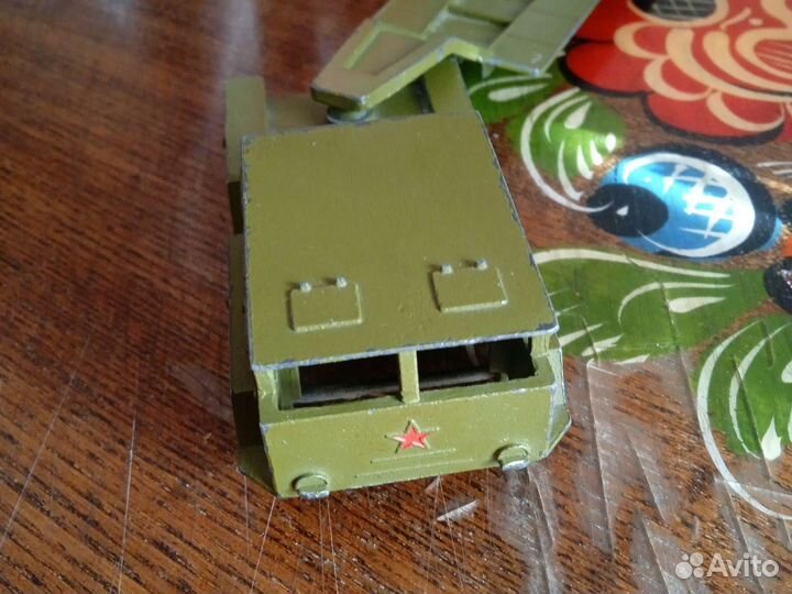 Коллекционная игрушка. Тягач с прицепом СССР