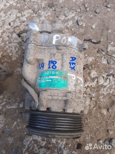 Компрессор кондиционера VW Golf, Polo, Lupo, Fabia