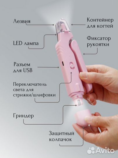 Когтерезка гриндер
