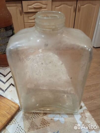 Штоф стеклянный