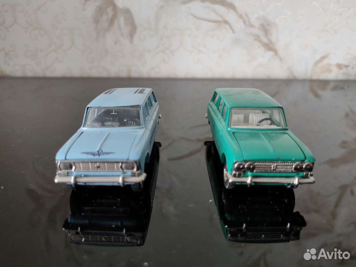 Модель автомобиля 1:43 СССР Москвич 426 Аэрофлот