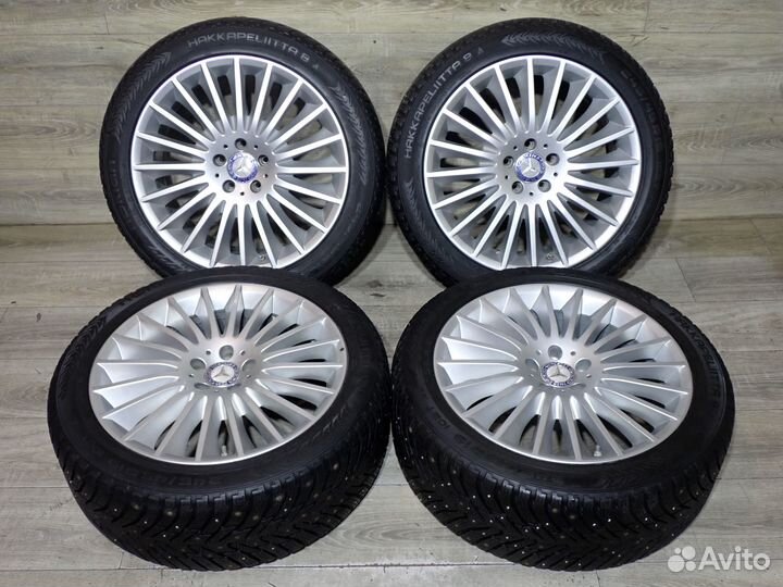 Комплект оригинальных колес Mercedes W222 R19 зима