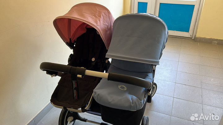 Коляска для двойни bugaboo