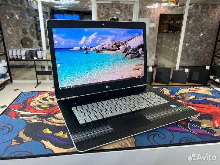 Hp 17.3 i5-7300HQ / 1050 2gb / 16gb /ssd+hdd