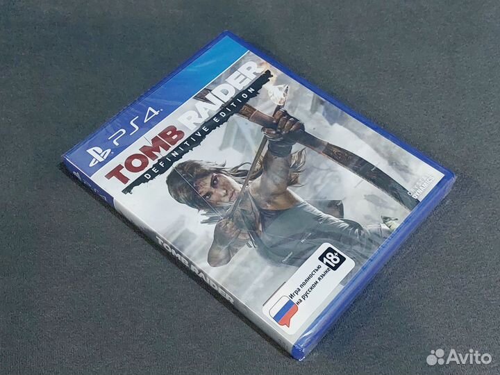 Tomb Raider Definitive Edition PS4 PS5 Новый