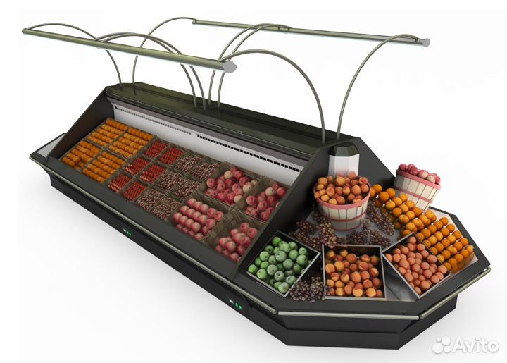 Охлаждаемые развалы для овощей и фруктов