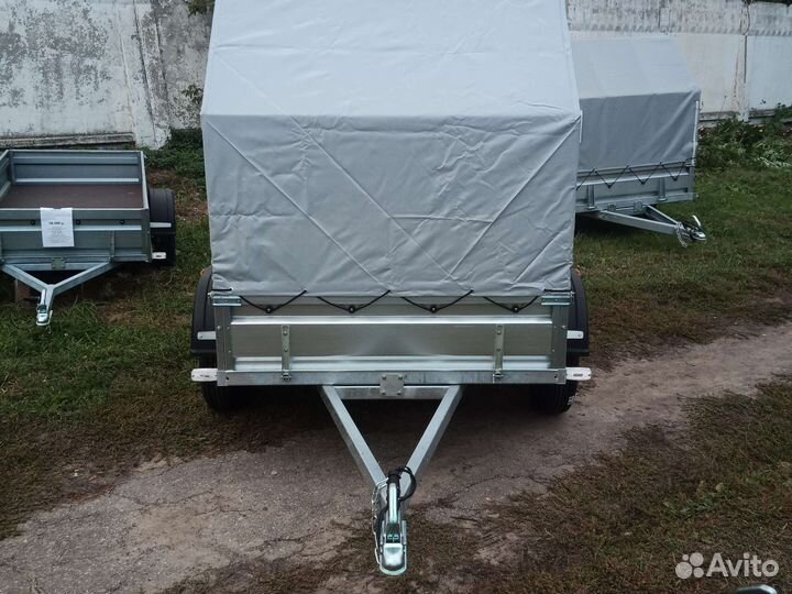Двухосный легковой прицеп 2,6*1,35 м. кмз М- PRO