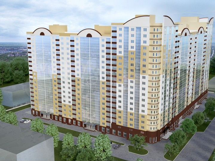 3-к. квартира, 92,2 м², 6/19 эт.