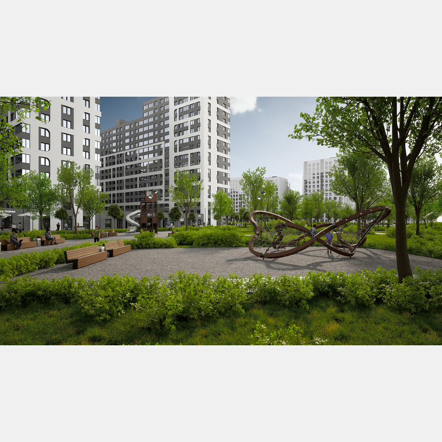 2-к. квартира, 61,5 м², 16/17 эт.