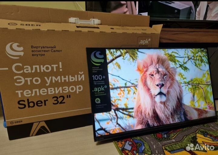 Новый телевизор Sber wi fi 4k SMART