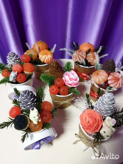 Букеты из мыла ручной работы