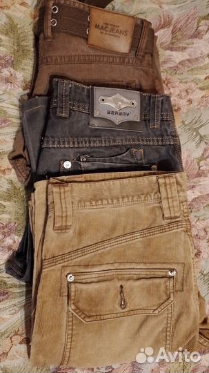 Джинсы мужские, куртка джинсовая