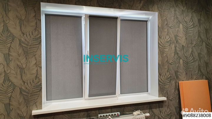 Рулонные шторы на кухню