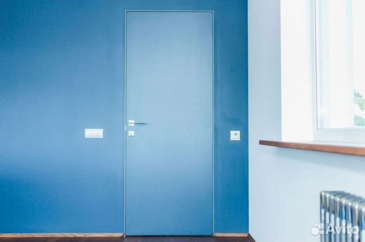 Межкомнатные скрытые двери под отделку