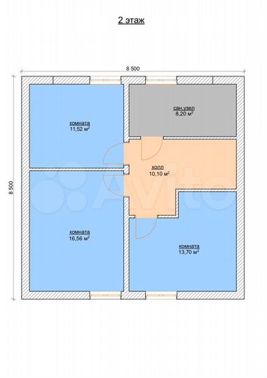 Дом 125 м² на участке 6,4 сот.