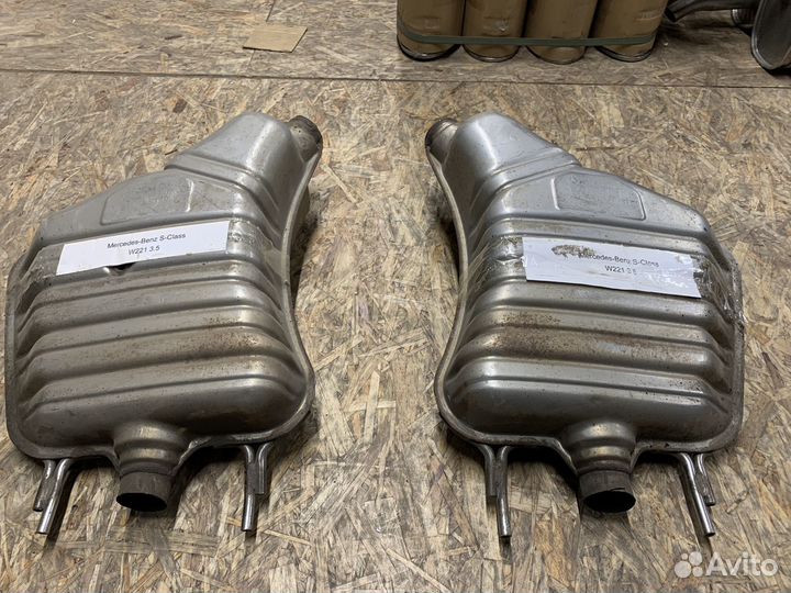 Глушитель mercedes w221