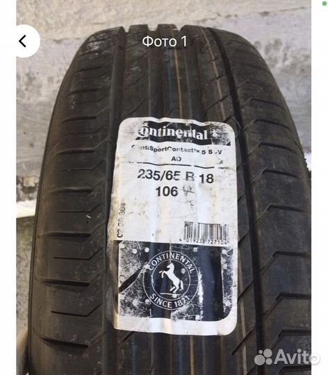 Continental ContiSportContact 5 SUV 235/65 R18