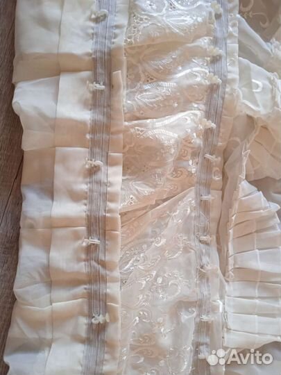 Шторы с ламбрекеном тюль