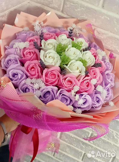 Букет из мыльных роз Томск