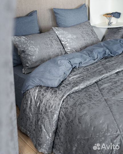 Покрывало Версаль серый