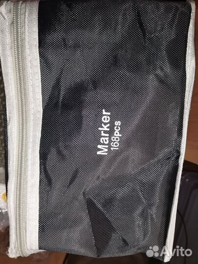 Набор маркеров для рисования и скетчинга 168 штук