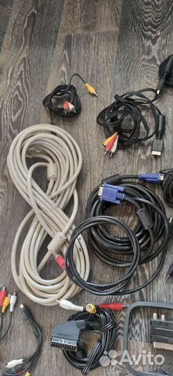 Видео аудио кабеля VGA, DVI, Sony PlayStation