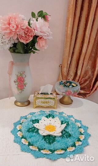 Салфетки вязаные крючком