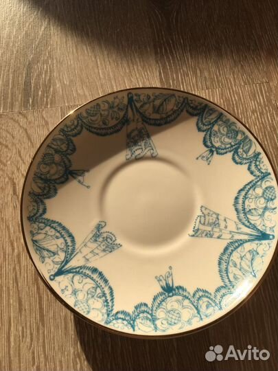 Кофейная пара лфз костяной фарфор