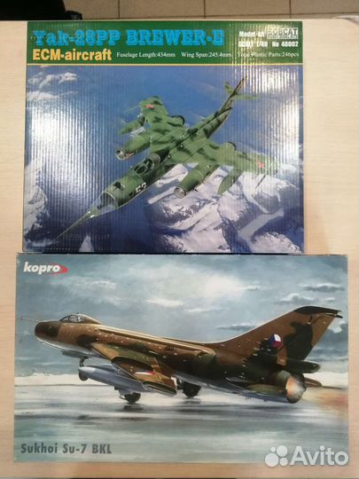 Сборная модель самолета 1 48