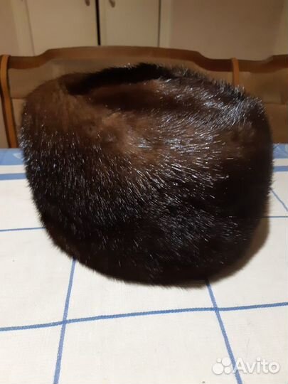 Шапка норковая женская